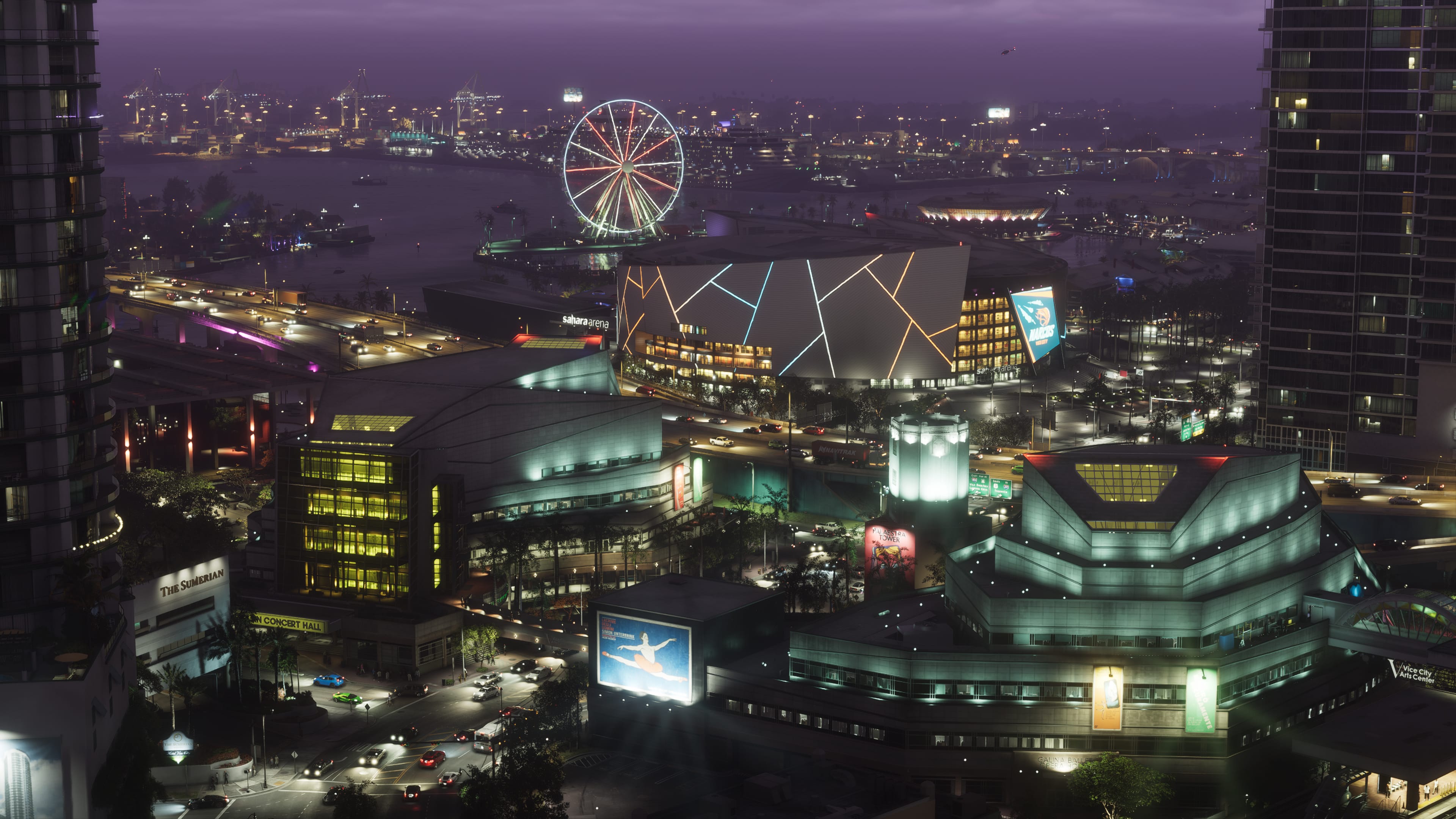 Vice City Aerial View